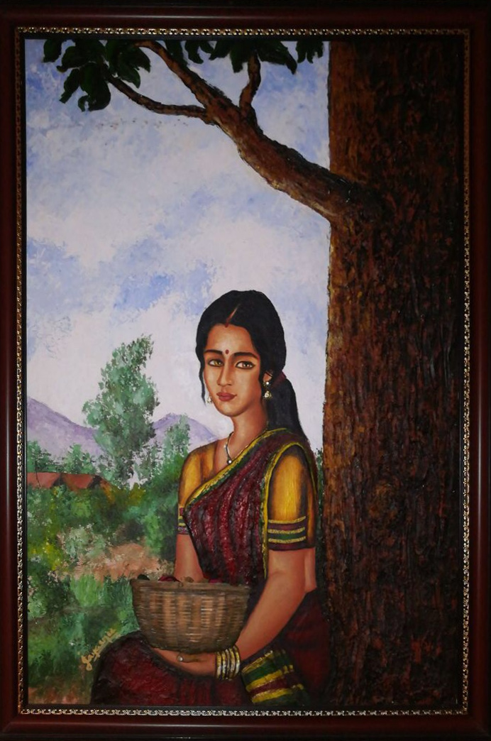 Jayasree Menon Pakiteeri sample painting