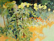 A12WILSHIRE CUP(RU) - 'Late August Garden' by Juliet Jones