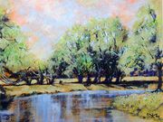 a15COMMENDED 'Willows, River Stour, by Don McLaren