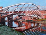 a17CLARK ART NORTHERN AWARD Winner 'Castlefield Reflections' by Elizabeth Jones