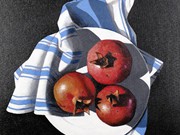 a2214 COMMENDED 'Three Pomegranates' by Gillian Hamilton