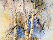 S14COMMENDED 'Winter Birches' by Doreen Dutton