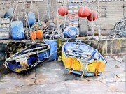S16COMMENDED - 'Boatyard, Swanage' by Gillian French
