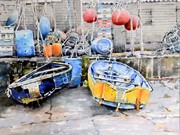 S16COMMENDED - 'Boatyard, Swanage' by Gillian French