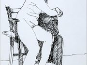 s18BASIL MORRISON ROSEBOWL (runner-up) 'Seated Model' by Juliet Jones