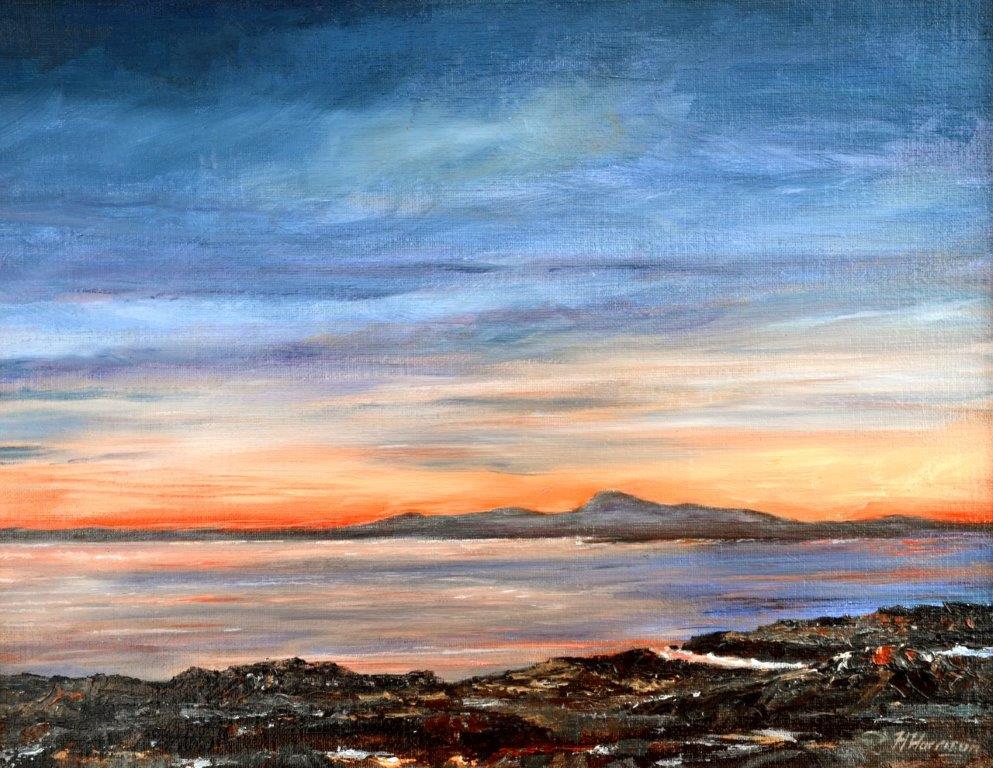 Across the Bay from Trearddur.