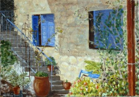 Blue Shutters, Halkidiki