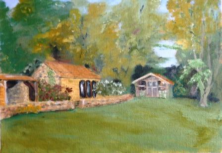 Garden corner, Bath 2019