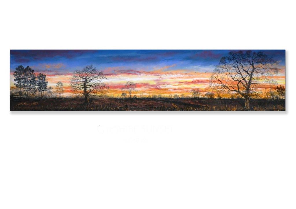 Cheshire Sunset at Tatton Park