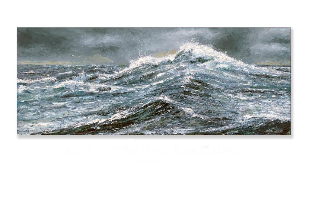 Irish Sea, Storm force 8, increasing