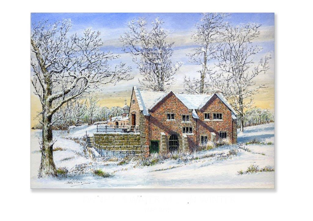 Dunham Water Mill winter
