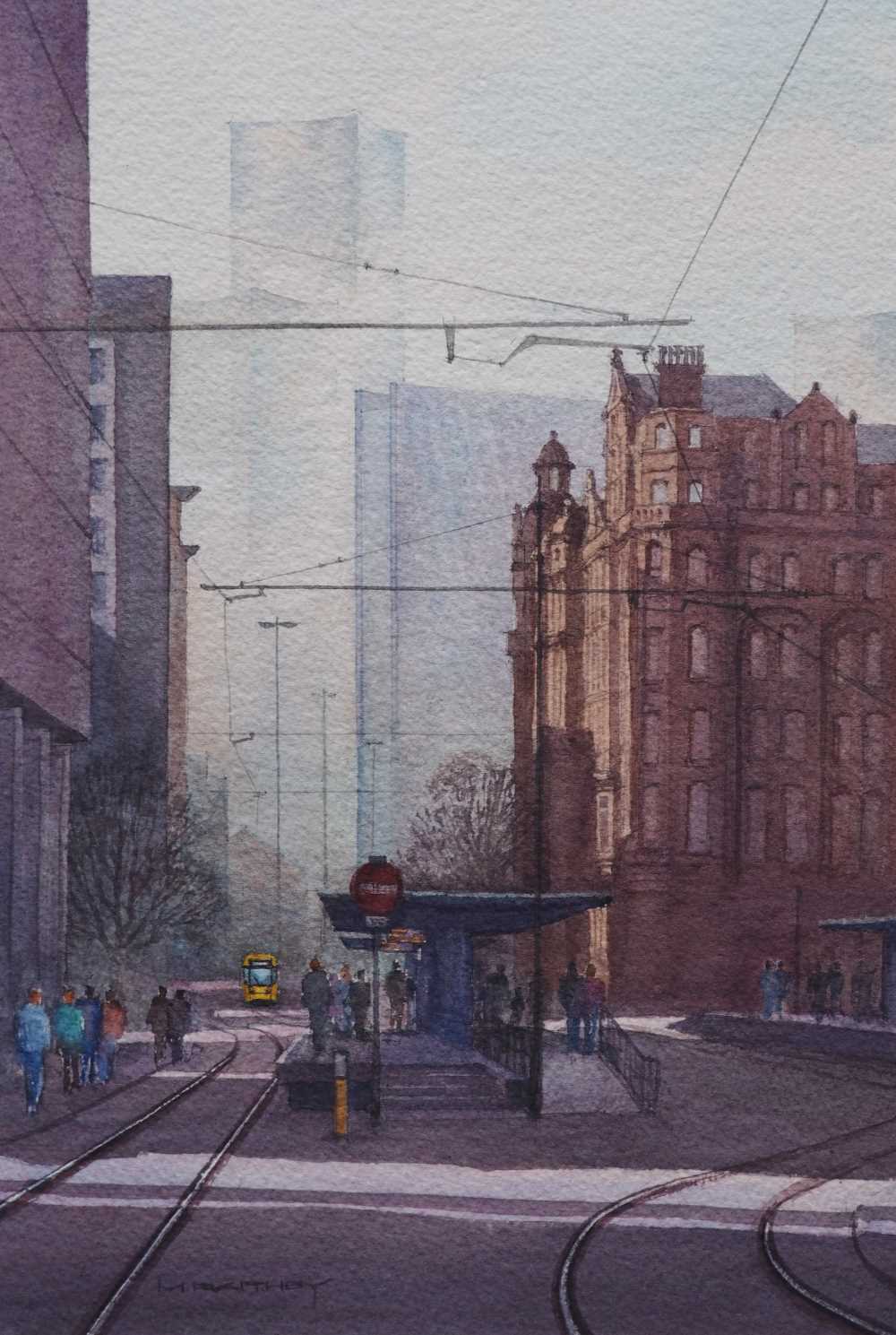 Misty morning Manchester